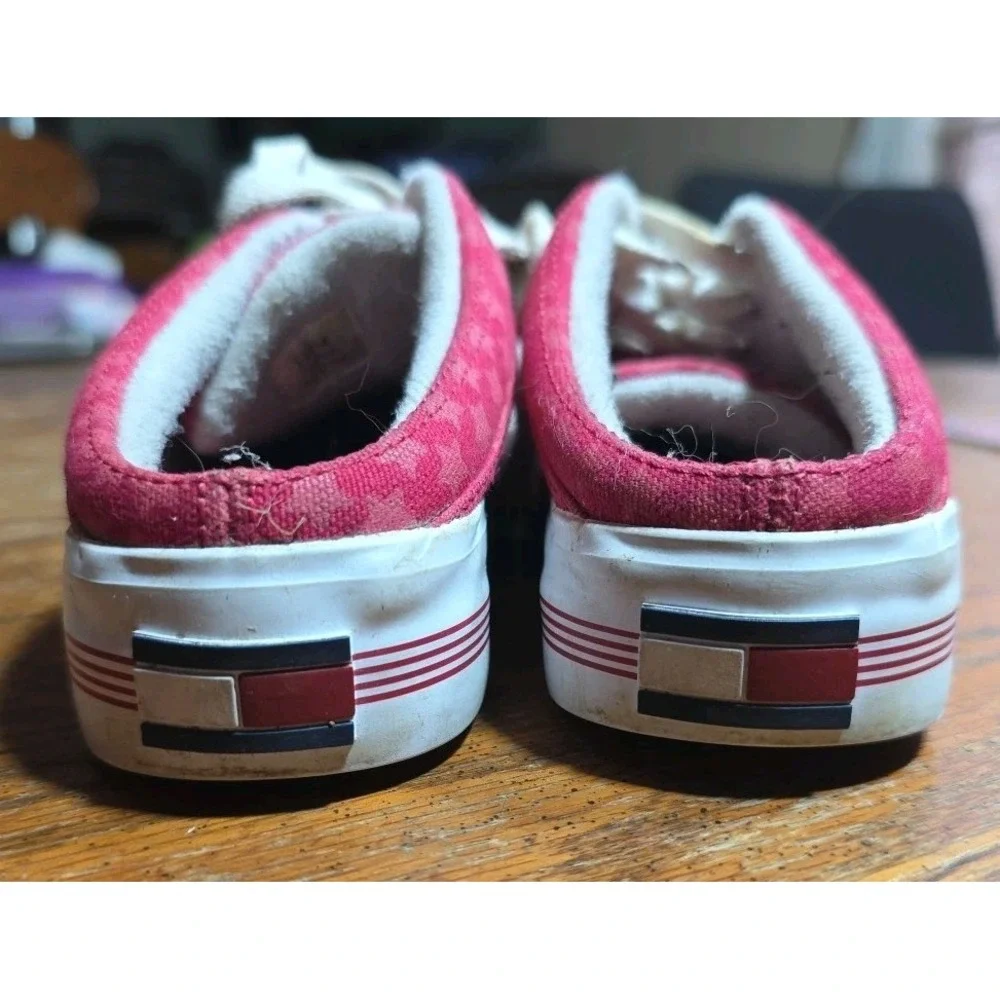 Tommy Hilfiger‎ Red Star Slip On Shoes Kids Size 11.5 Vintage Platform